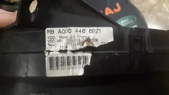 Mercedes-Benz Sprinter Kilometre Gösterge Paneli A0004466921