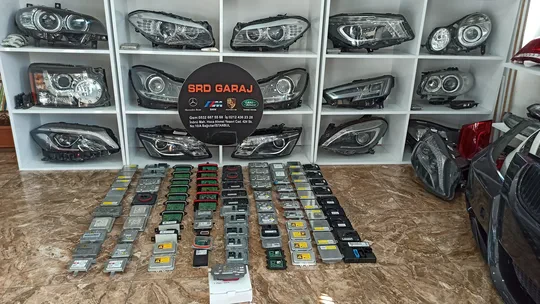Mercedes C S Serisi W221 W204 Kasa Xenon Far Beyni