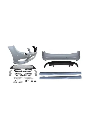 Mercedes C Serisi W204 2007-11 AMG Body Kit LED Sisli