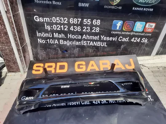 Mercedes C Serisi W204 AMG 2007-2011 Orjinal Çıkma Ön Tampon 2048853725