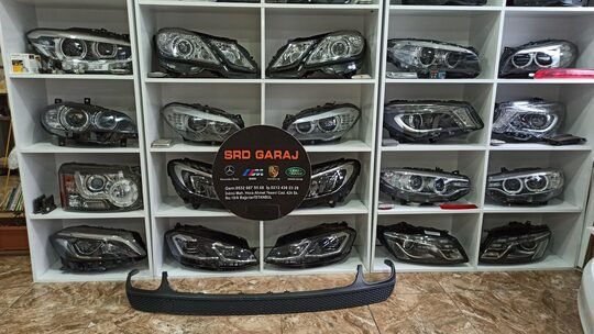 Mercedes CLA Serisi W117 AMG Arka Difuzor A1178852225