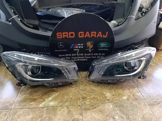 Mercedes CLA W117 2013-15 Sağ Sol Zenon Sıfır Logolu Far