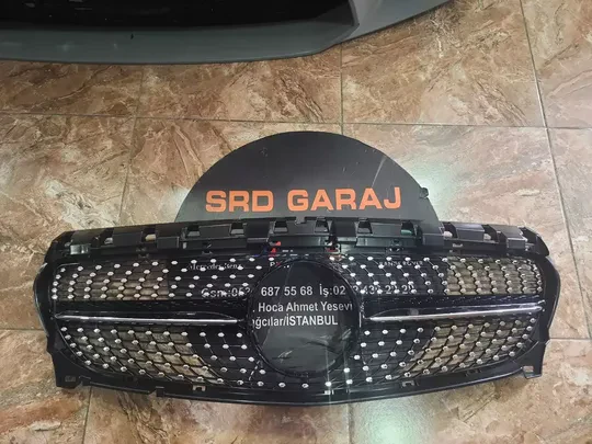 Mercedes CLA W117 Siyah Diamond Panjur