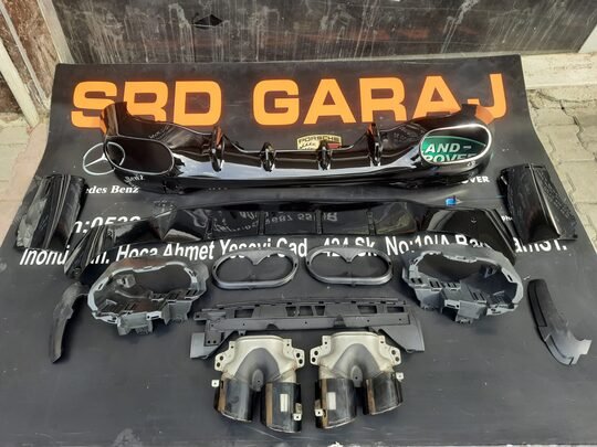 Mercedes CLA W118 A45 Difüzör Set
