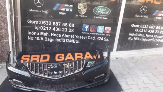 Mercedes E Serisi W207 Çıkma Hatasız Dolu Ön Tampon
