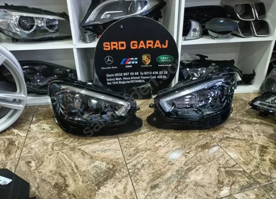Mercedes E Serisi W213 20 22 Sag Sol Multibeam LED Far