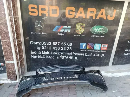 Mercedes E Serisi W213 Çıkma Dolu Exlucive Ön Tampon