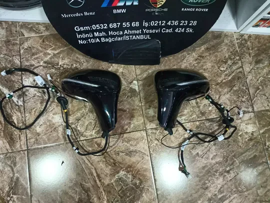Mercedes Eqs V297 Sağ Sol Ayna Şerit Takipli Kameralı