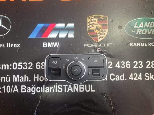 Mercedes Far Ve El Freni Anahtarı
