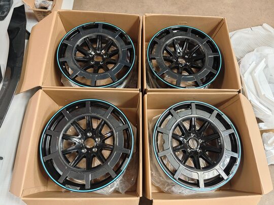 Mercedes G Serisi W465 Carbon Fiber Jant 24 İnç