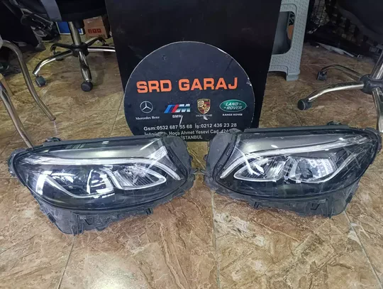 Mercedes GLC W253 Sağ Sol Far A2539065201 A2539065101 Sökme Hatasız