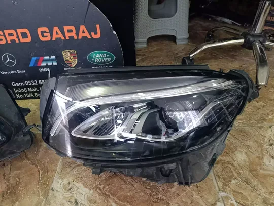 Mercedes GLC X253 Sağ Sol Far Sökme Hatasız A2539065201 A2539065101