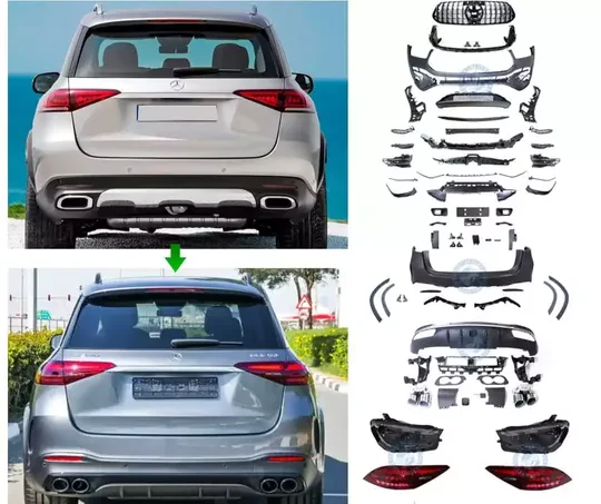 Mercedes GLE W167 GLE53 AMG Dönüşüm Body Kit