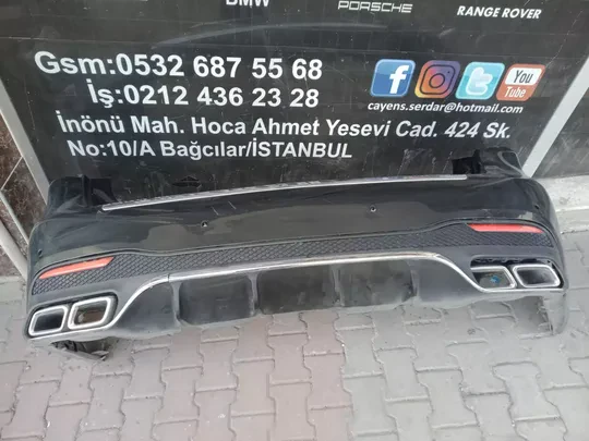 Mercedes GLS63 Dolu Arka Tampon