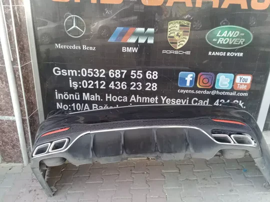 Mercedes GLS63 Dolu Arka Tampon