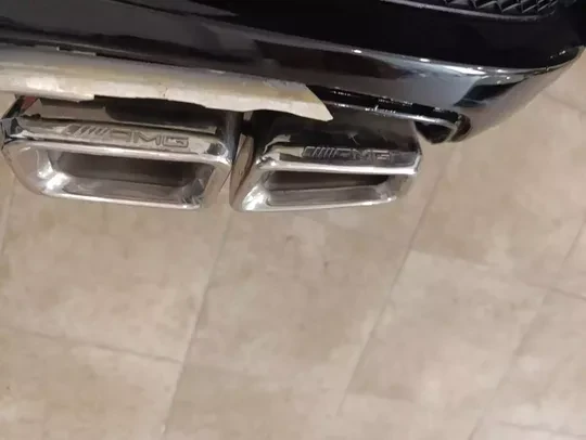 Mercedes ML Serisi W166 Çıkma Siyah Arka Tampon Dolu
