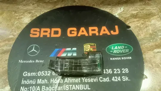 Mercedes ML W166 W164 GL X166 X164 G W463 W251 Sağ Ayna Sinyali A1668200221 Çıkma Orj