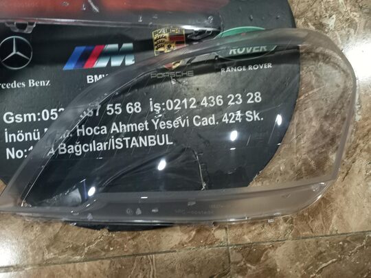 Mercedes ML164 2009-12 Far Camı