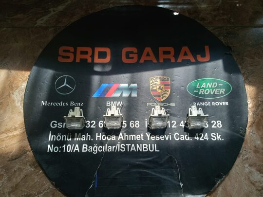 Mercedes Plaka Işığı 2218200856