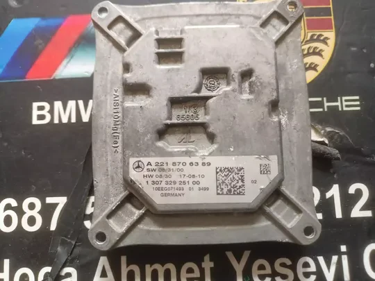 Mercedes S Serisi W221 Ahl-Zenon İls-LED Far Beyni Çıkma Orj A2218706389