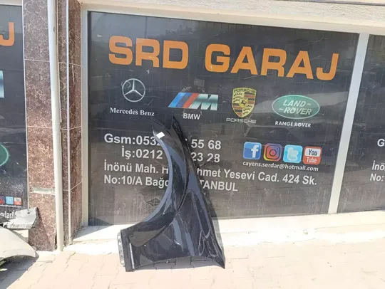 Mercedes S Serisi W221 Sol Çamurluk Boyalı İşlemli