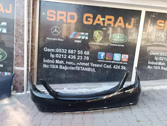 Mercedes S Serisi W222 2014-17 AMG Arka Tampon Dolu Çıkma Orj A2228851525