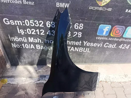 Mercedes S Serisi W222 Sağ Çamurluk Çıkma Orj Boyasız Siyah