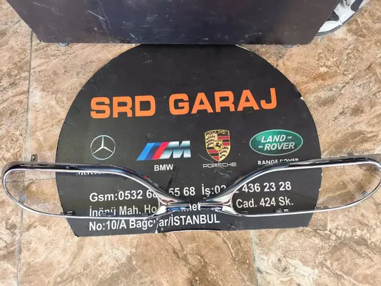 Mercedes S Serisi W222 Sağ Sol Egzoz Nikelajı A2228853000 A2228852900