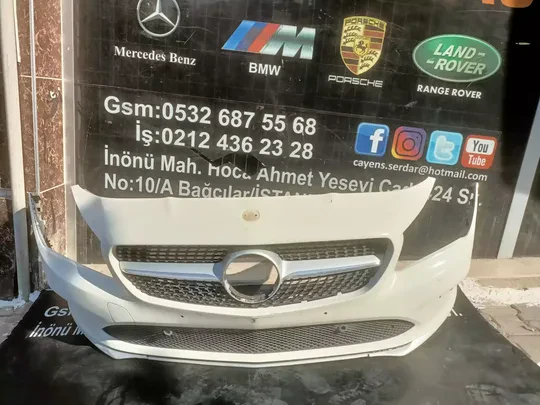 Mercedes W117 2016 2019 Çıkma Dolu Ön Tampon A1178801200