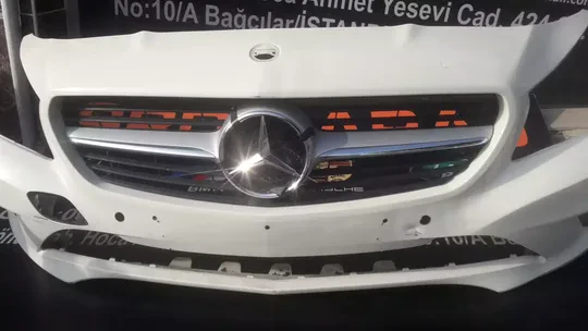 Mercedes W117 Çıkma Boş Ön Tampon