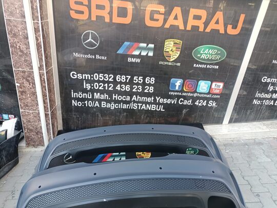 Mercedes W117 CLA AMG Arka Tampon Izgaralar Difüzör Dahil 1178805040
