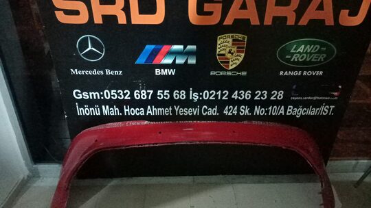 Mercedes W117 CLA Arka Tampon+Difüzör
