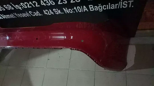 Mercedes W117 CLA Arka Tampon+Difüzör