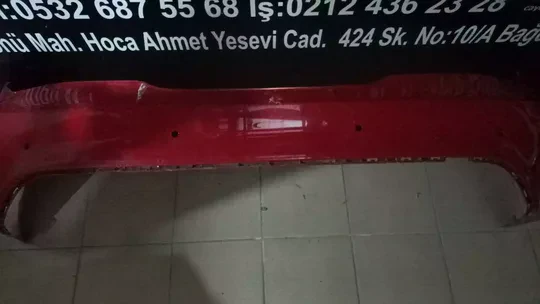 Mercedes W117 CLA Arka Tampon+Difüzör