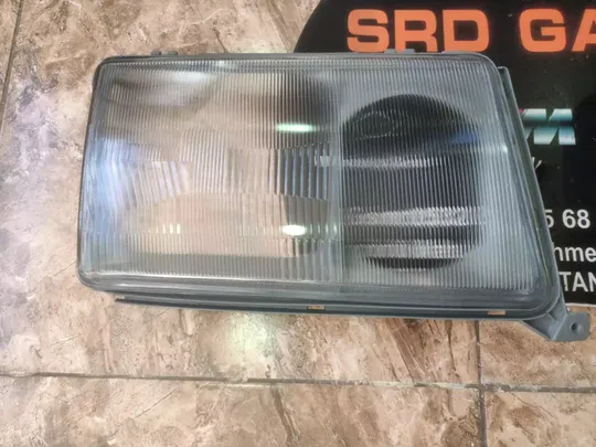 Mercedes W124 Sağ Sol Far Camı Gri Çerçeveli