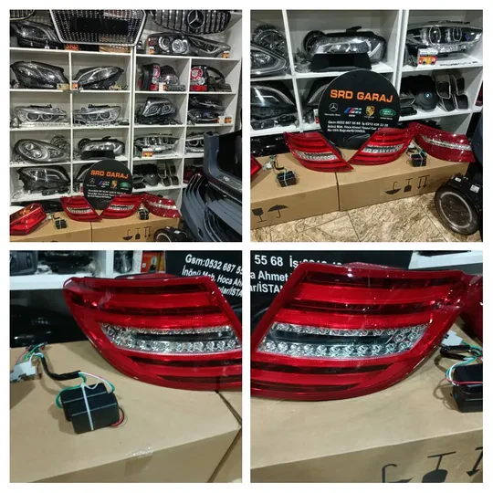 Mercedes W204 2007 2013 Tak Çalıştır Facelift Stop Takımı