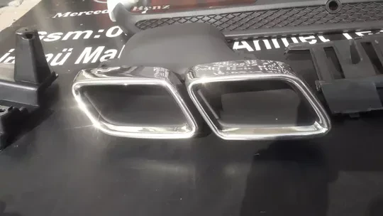 Mercedes W205 2014 2018 C63 Difüzör Set