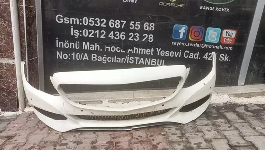 Mercedes W205 2014 2018 Çıkma Ön Tampon A2058800125
