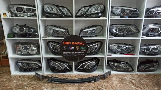 Mercedes W205 C180 C200 C220 Ön Tampon Tutucusu Nikelajlı
