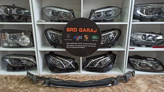Mercedes W205 C180 C200 C220 Ön Tampon Tutucusu Nikelajlı
