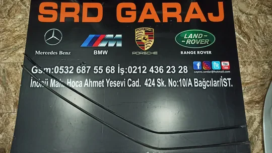 Mercedes W205 C180 C200 C220 Tavan Çıtası Sağ Ve Sol