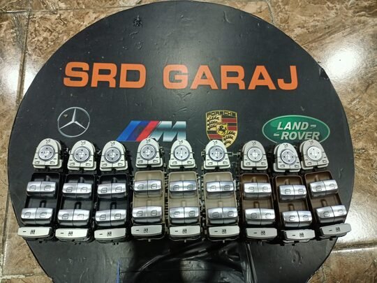 Mercedes W205 W212 W213 Cam Düğmesi 4 Lu