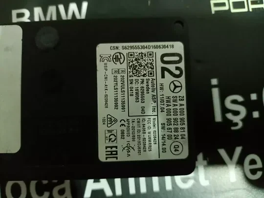 Mercedes W205 W222 Radar Beyni A0009058104 A0009028