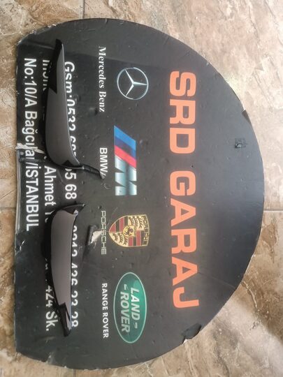 Mercedes W206 AMG Sağ Sol Tampon Çıtası A2068853002 A2068852902 Siyah