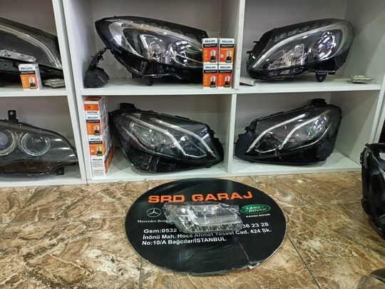 Mercedes W207 W212 AMG Ön Tampon Gündüz Farı Sis Fari
