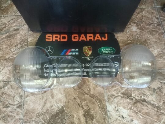Mercedes W210 1996-2000 Sağ Sol Far Camı