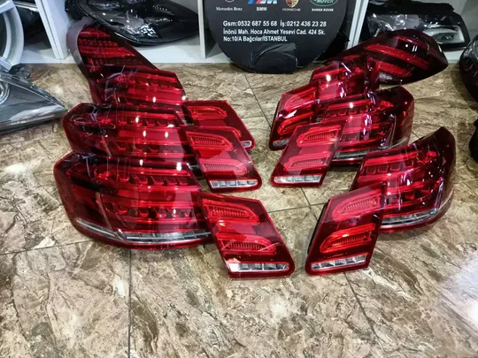 Mercedes W212 2009-2012 Makyajlıya Çevirme Stopu Set