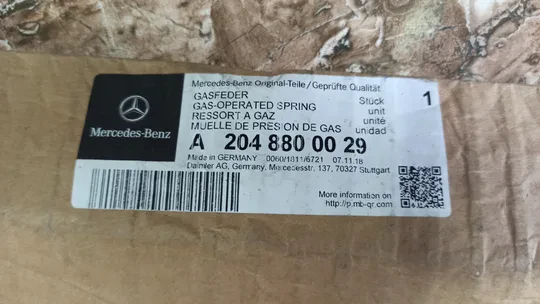 Mercedes W212 E180 E200 E220 Kaput Amortisörü 2048800029
