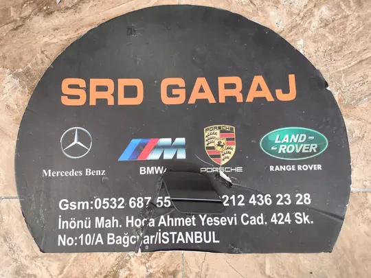 Mercedes W213 2016-19 AMG Arka Tampon Çeki Demir Kapağı A2138853701
