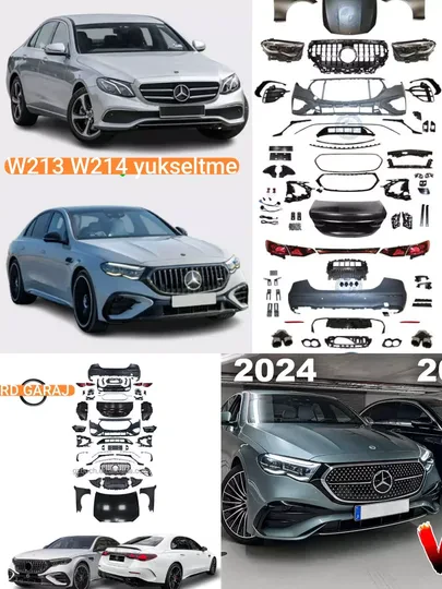 Mercedes W213 2016-20 Model W214 2025 Yükseltme Body Kit